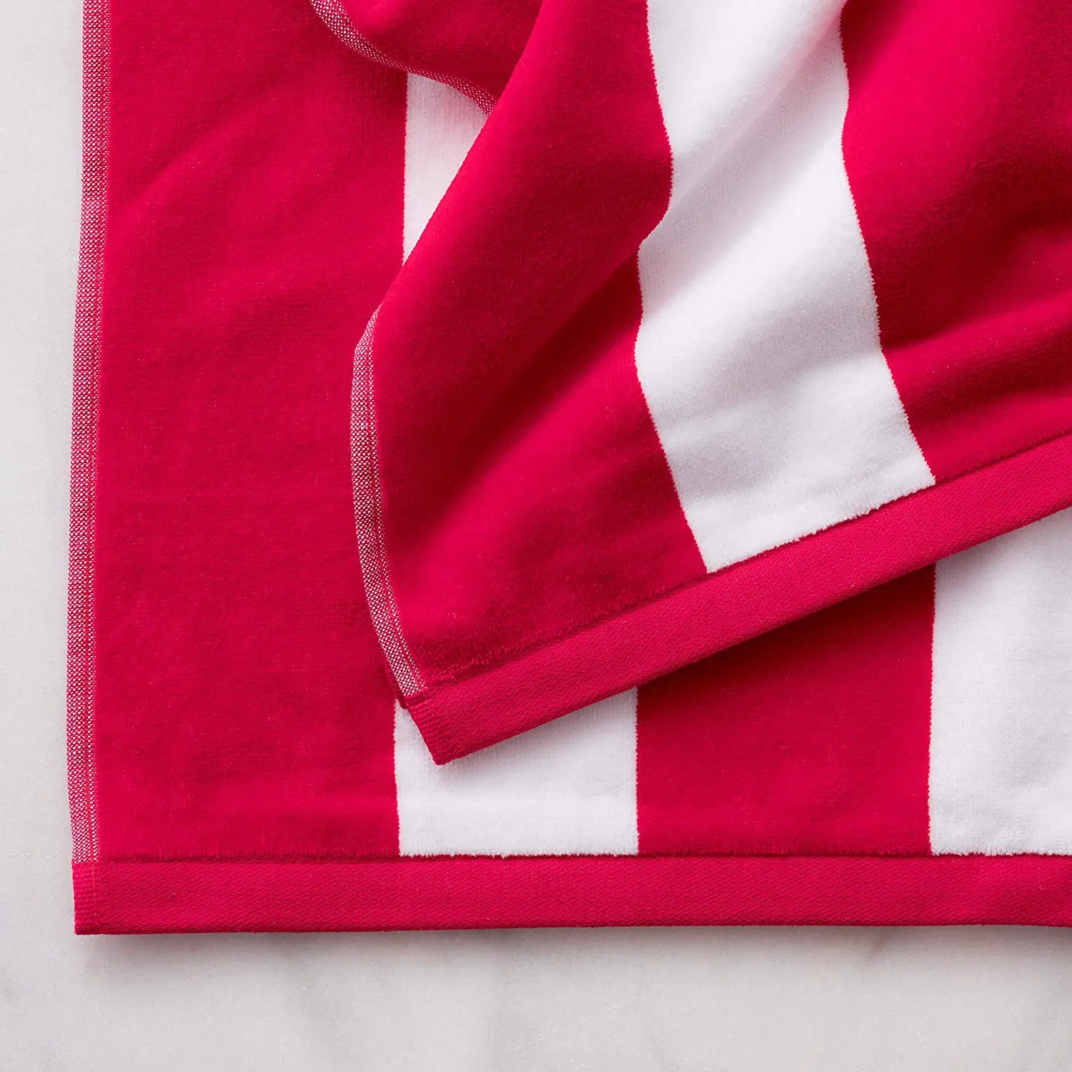 Serviette de plage à rayures à impression personnalisée de luxe 100 cm x 200 cm en gros Canada 400 g/m² épaisse 100 % coton sans sable séchage rapide