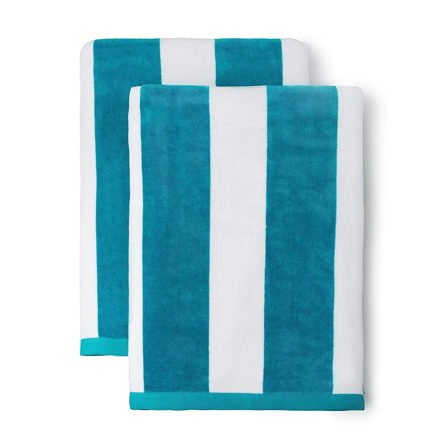 Serviette de plage à rayures à impression personnalisée de luxe 100 cm x 200 cm en gros Canada 400 g/m² épaisse 100 % coton sans sable séchage rapide