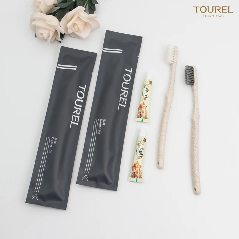 Wholesale Shampoo Soap Bathroom Amenities One Time Use Toiletries Guestroom Amenity Set Hotel Toileties