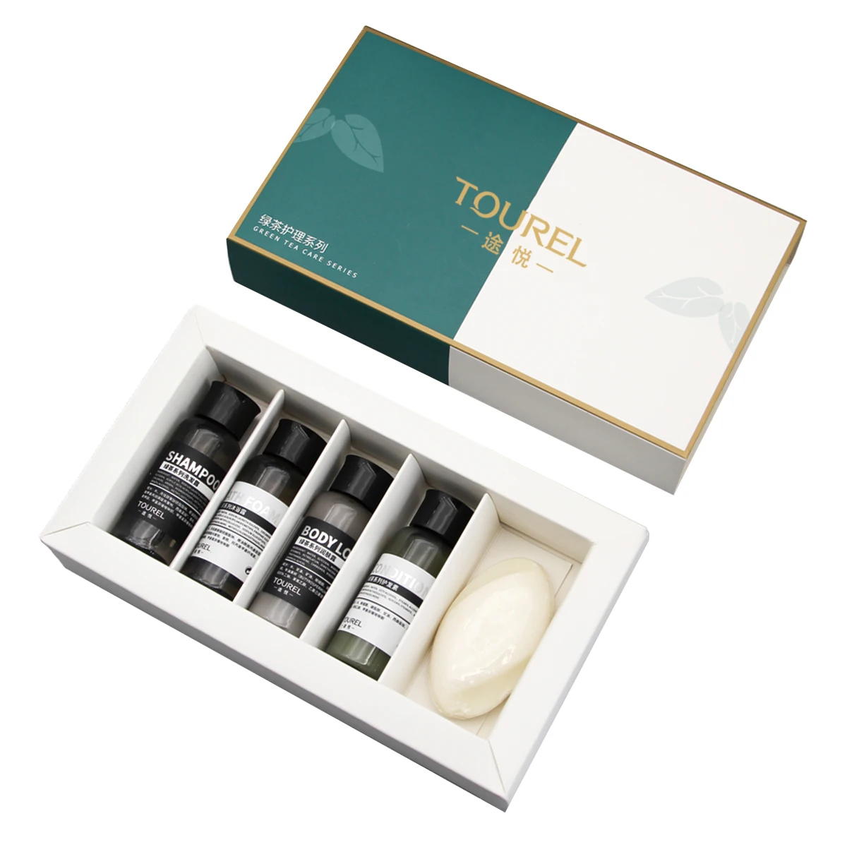 Nuevo Kit de Amenidades de Hotel para Hu&eacute;spedes de Lujo Ecol&oacute;gico Port&aacute;til para Viajes Paquete de Amenidades de Hotel de Bamb&uacute;