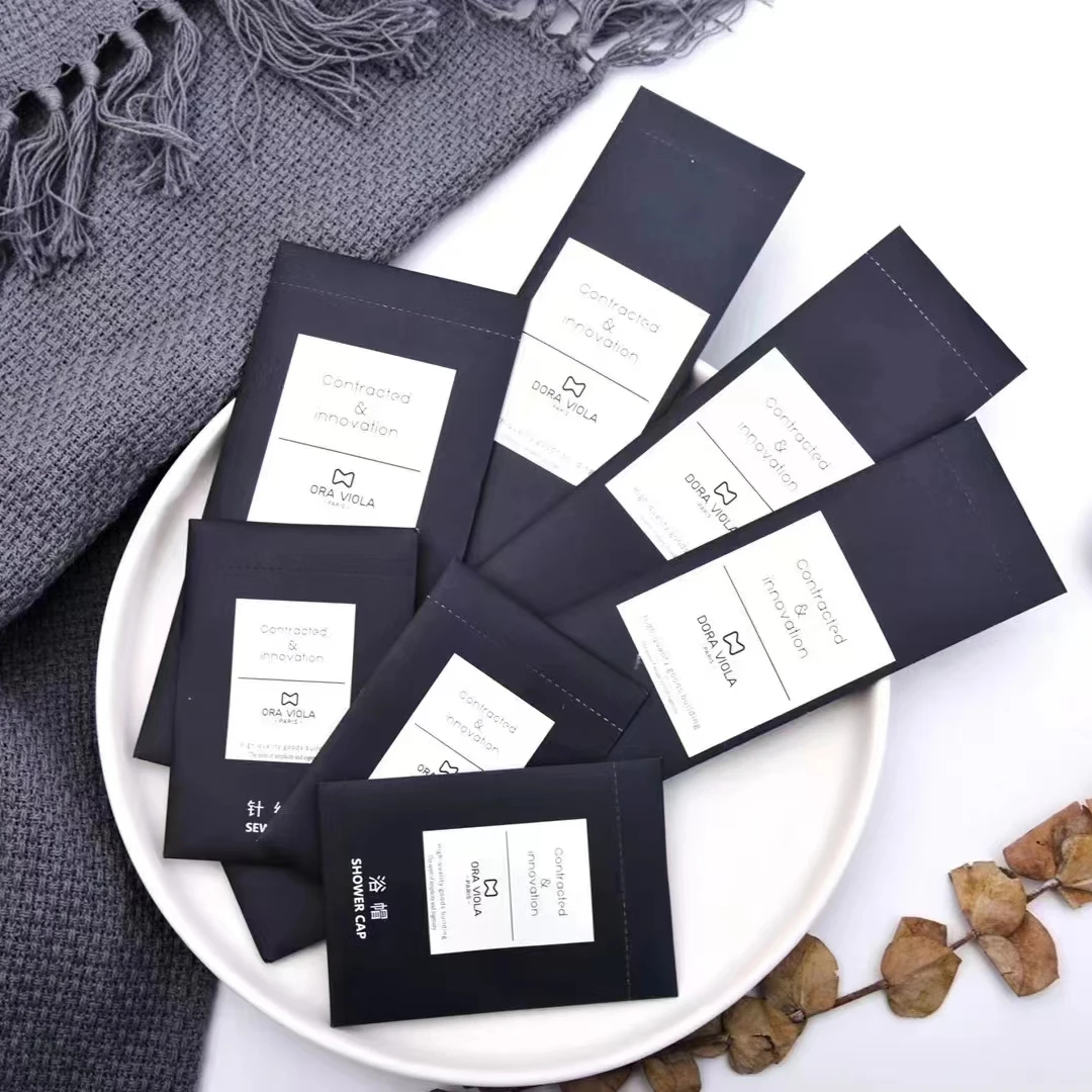 30ml 50ml Luxury Bathroom Shampoo Conditioner Soft Film Bag Hotel Amenity Bottles Recyclable Custom Logo 3-5 Stars Amenities Set