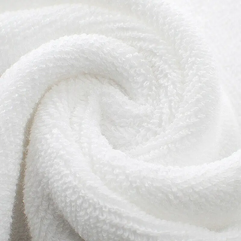 Fournitures hôtelières et domestiques Serviettes blanches premium 100 % coton Super qualité séchage rapide & serviette de bain compressée couleur unie