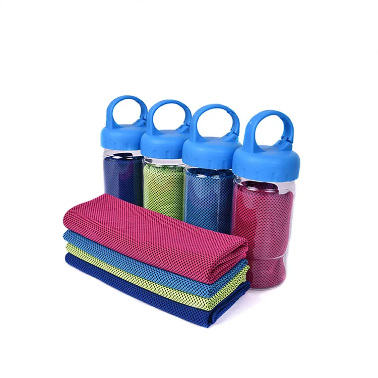 Summer Hot Selling Cooling Ice Towel Eco-friendly Quick-dry Microfiber/cotton Home Use Customized Color & Design