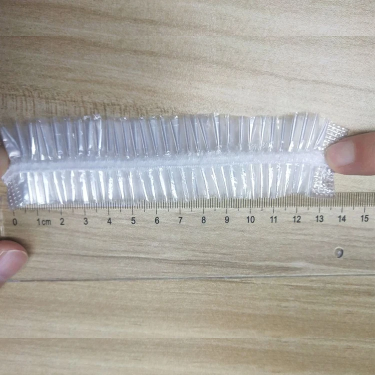 Bonnet de douche jetable en plastique biodégradable HDPE de qualité, écologique, certifié ISO CE SGS, pour hôtels, spas, prévention de la poussière lors du nettoyage