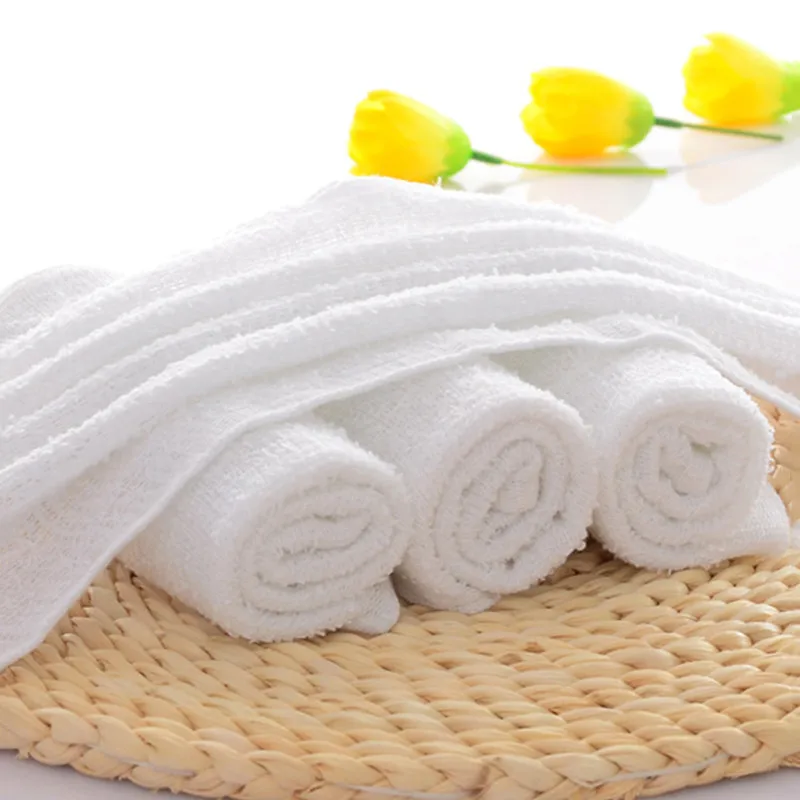 Italian 800 Thread Count Towels Thick Big White Marriott Hotel Room Towels Solid Color Disposable Towels