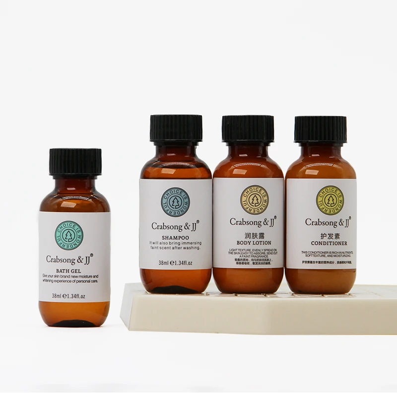 Manufacturing Shampoo Bottles Hotel Supplies 30ml Plastic Shampoo Bottle 5 Star Hotel
