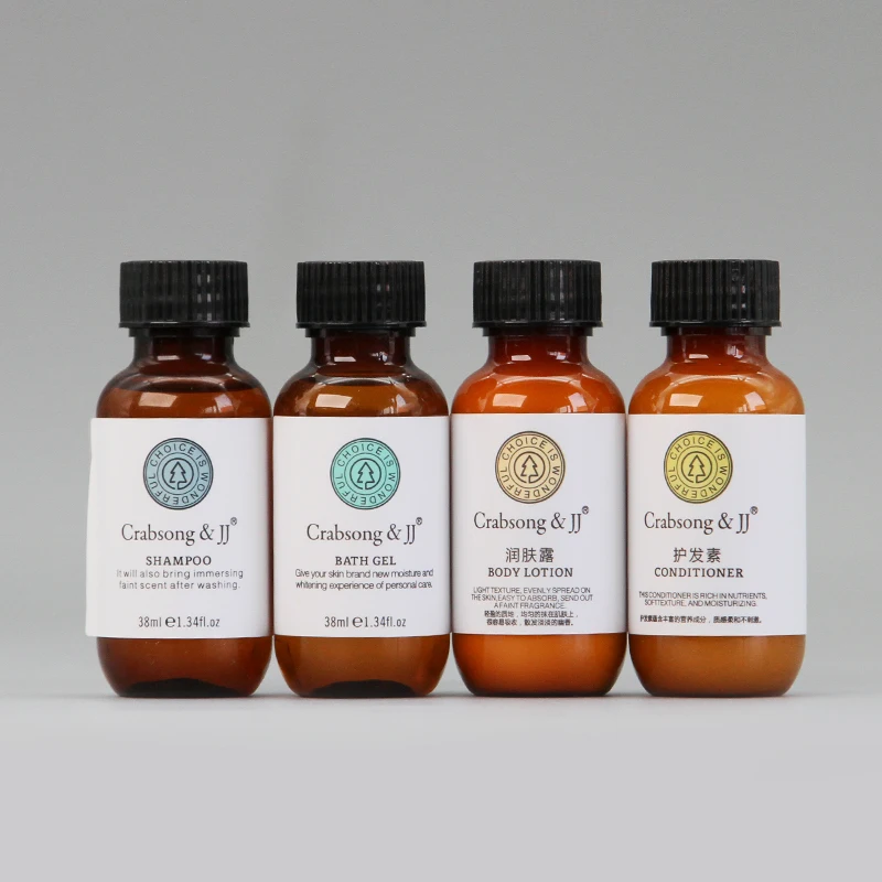 Manufacturing Shampoo Bottles Hotel Supplies 30ml Plastic Shampoo Bottle 5 Star Hotel