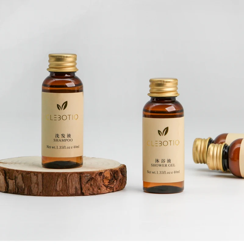 Custom Travel Size Luxury Made Europe Hotel Amenities Bottles Business Class Amenity Kit