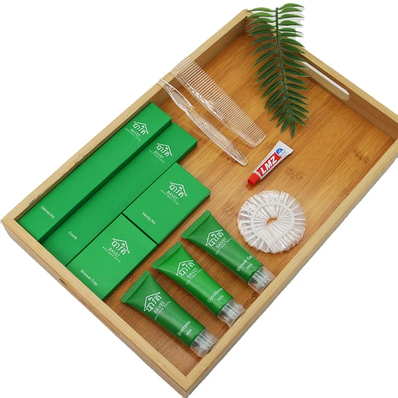 Airplane Bnb Hospitality Hotel Disposable Amenities Set Eco Packaging Hotel Amenities Set Luxury