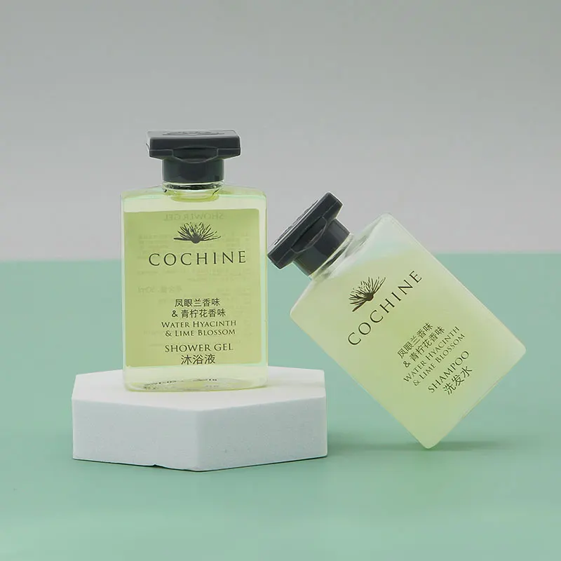 Hotel Amenities Set Luxury Eco Biodegradable Empty Bottles For Hotel Amenities