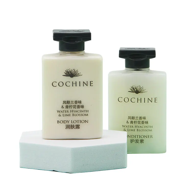 Hotel Amenities Set Luxury Eco Biodegradable Empty Bottles For Hotel Amenities