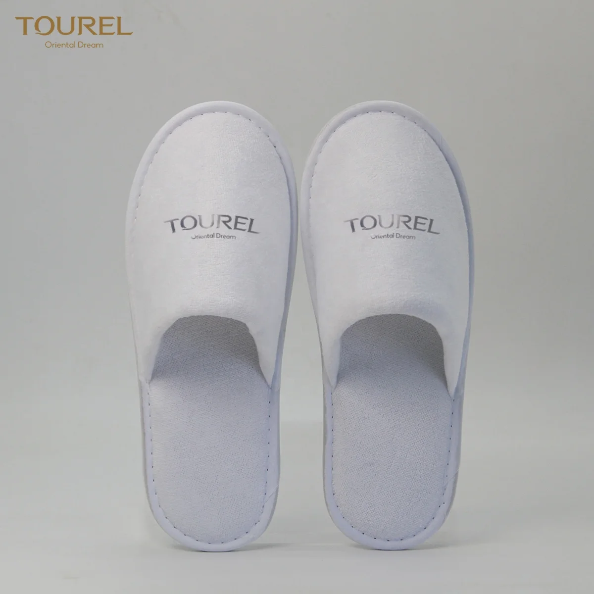 Unisex Luxury Hotel Spa Slippers Comfortable Indoor Travel Factory Production Perfect Amenities For Guests