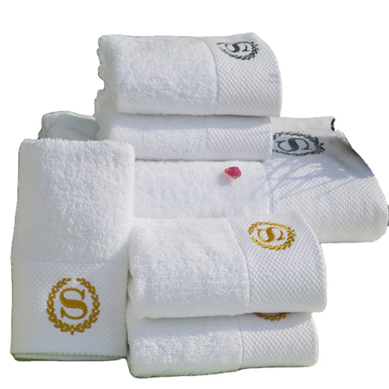 High Quality 550 Gsm Hotel Cotton Bath Towel Thick And Quick-dry Knitted And Compressed Disposable-by Manufacturer