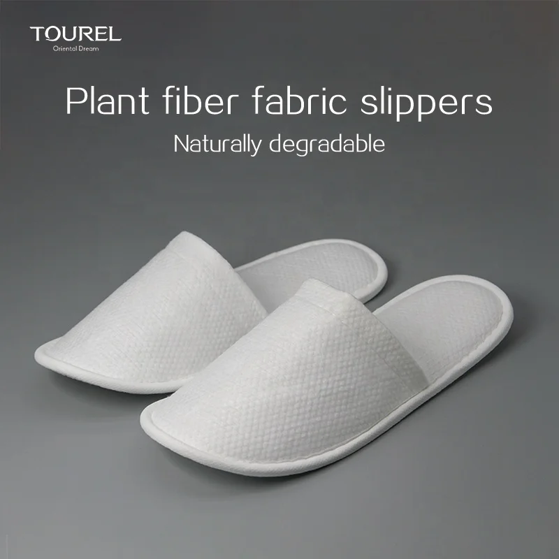 Wholesale Customized Velvet Coral Fleece Eco-friendly Soft Disposable Travel Size Hotel Spa Slippers