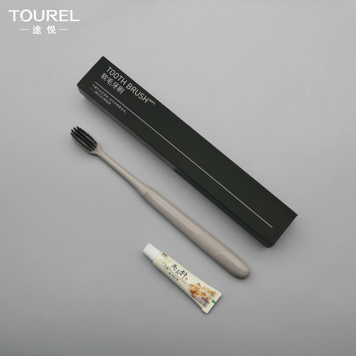 Ensemble d'articles de toilette pour hôtel, emballage de luxe avec logo personnalisé, emballage écologique biodégradable pour articles de toilette d'hôtel