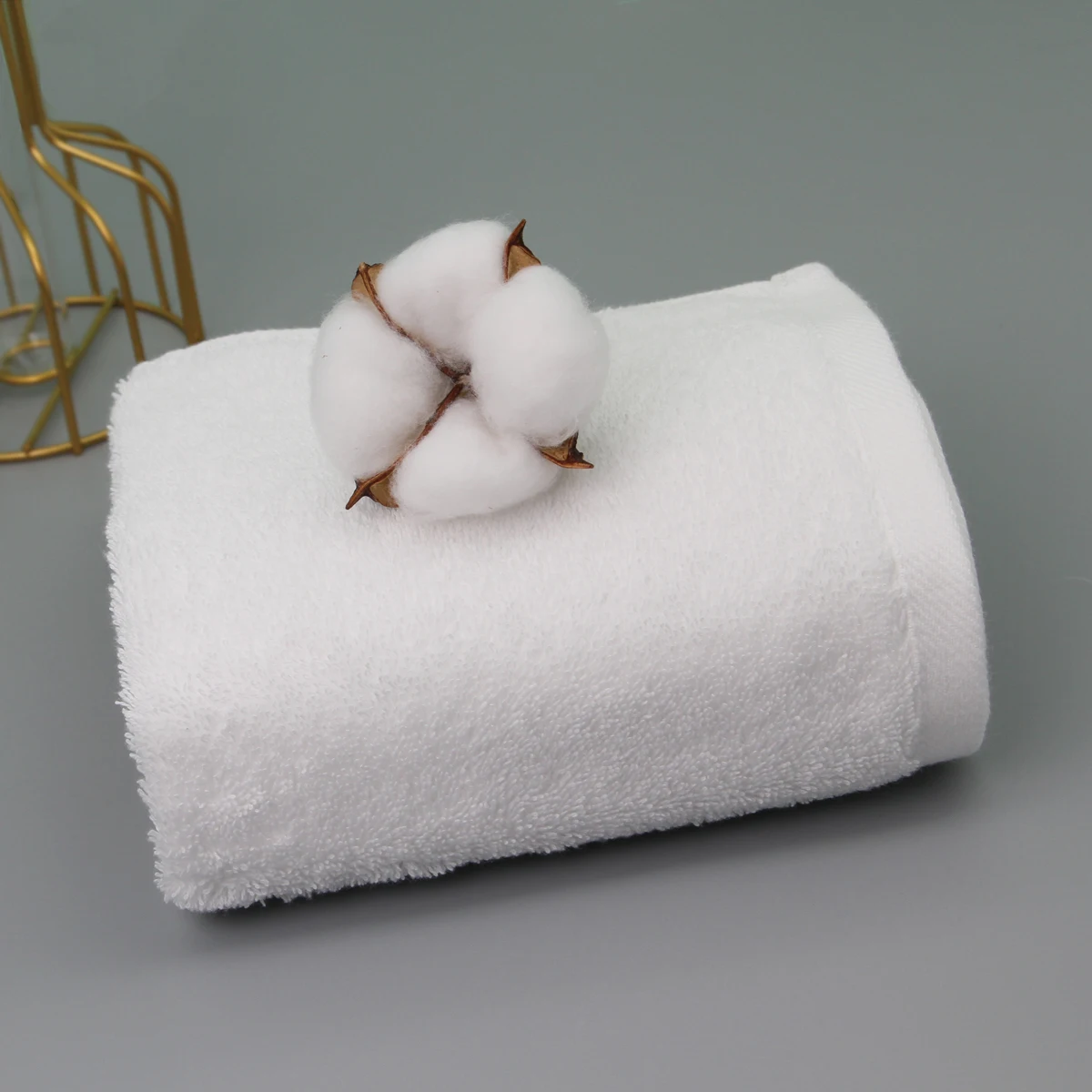 Serviettes de bain 5 étoiles pour hôtel en gros, lot de 21 serviettes de bain, visage et mains, serviettes d'hôtel 100 % coton, serviettes en coton blanc uni
