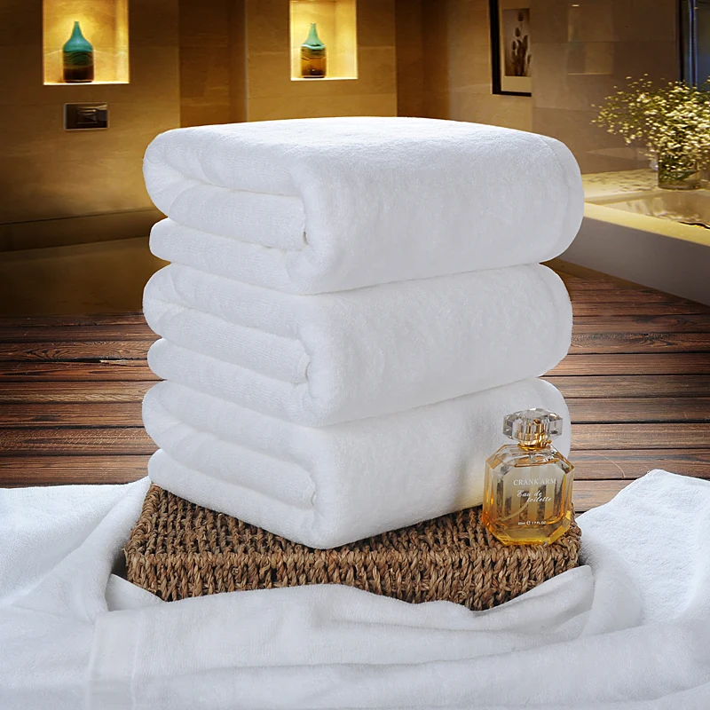 Wholesale Cotton Hotel Bath Towel Set Custom Disposable Compressed Plain Style For Home Spa Face Towels