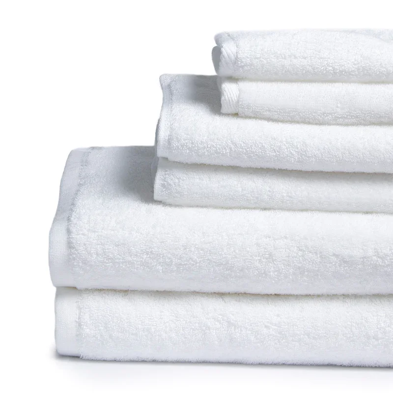 Serviettes de toilette jetables compressées en coton égyptien tricotées, qualité hôtel 5 étoiles, absorbantes et à séchage rapide, lot de serviettes de toilette
