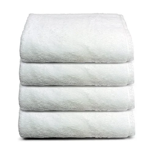 Ensemble de 4 serviettes d'hôtel épaisses, serviette de bain 70x140, serviette de bain et serviette de main personnalisées pour hôtel