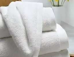Ensemble de serviettes de bain d'hôtel en coton égyptien 600 g/m², blanc luxueux 70x140, 550 grammes, style uni, jetable et compressé, sans logo