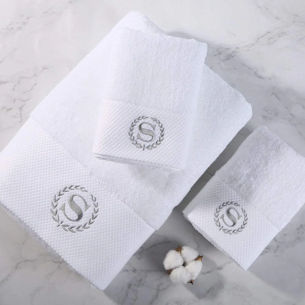 Lot de serviettes de bain en coton égyptien 100 % épais, moelleux et doux, 3 pièces, pour salle de bain, vente en gros de luxe