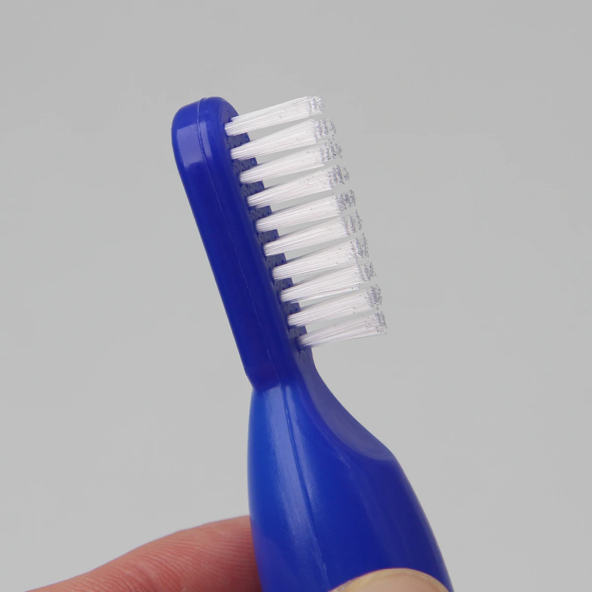 Brosse à dents de prisonnier exclusive, mini et courte, brosse à dents à doigt avec étui au prix d'usine