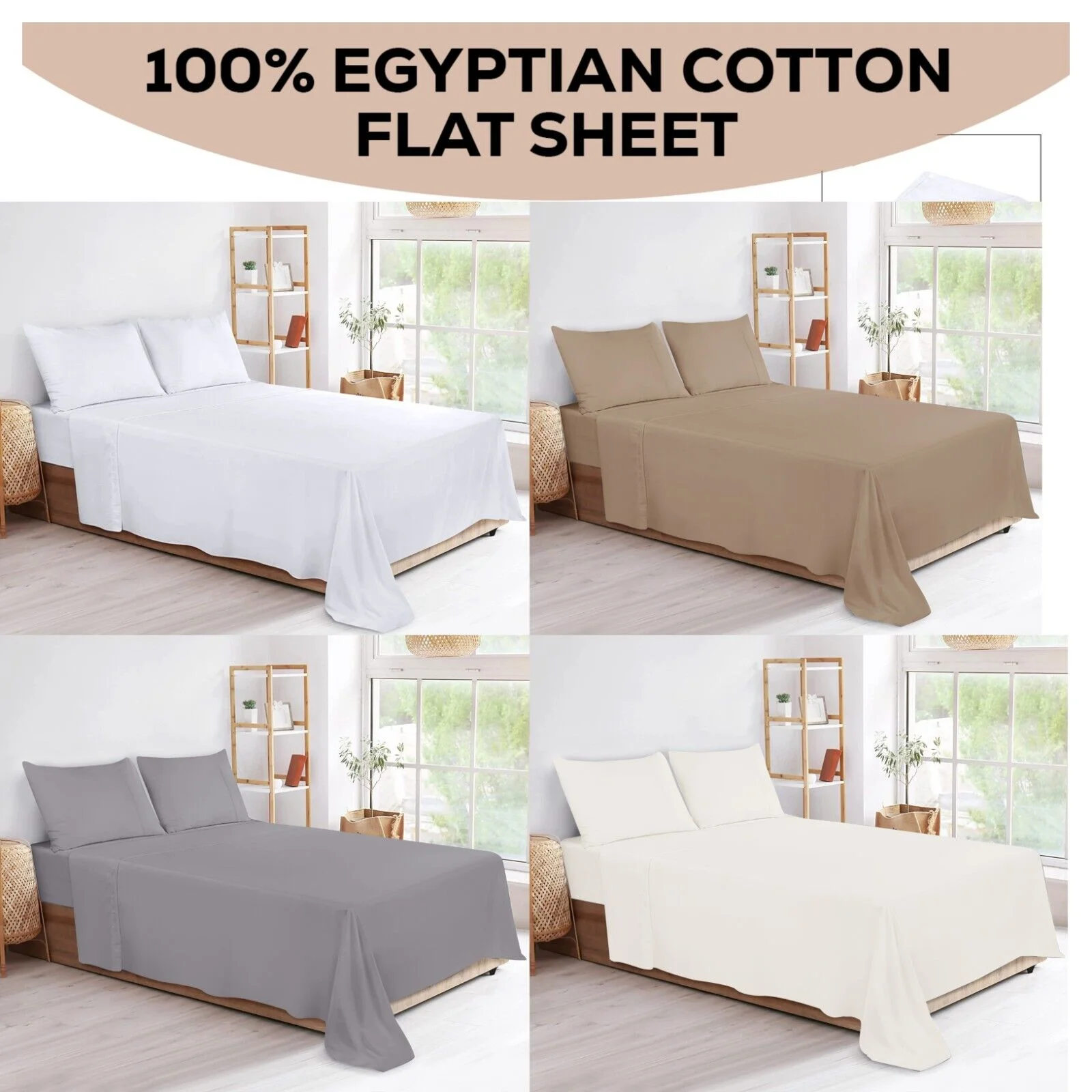 Ensemble de draps-housses Queen pour hôtel en gros, 100 % coton, literie blanche avec taie d'oreiller, caractéristique portable