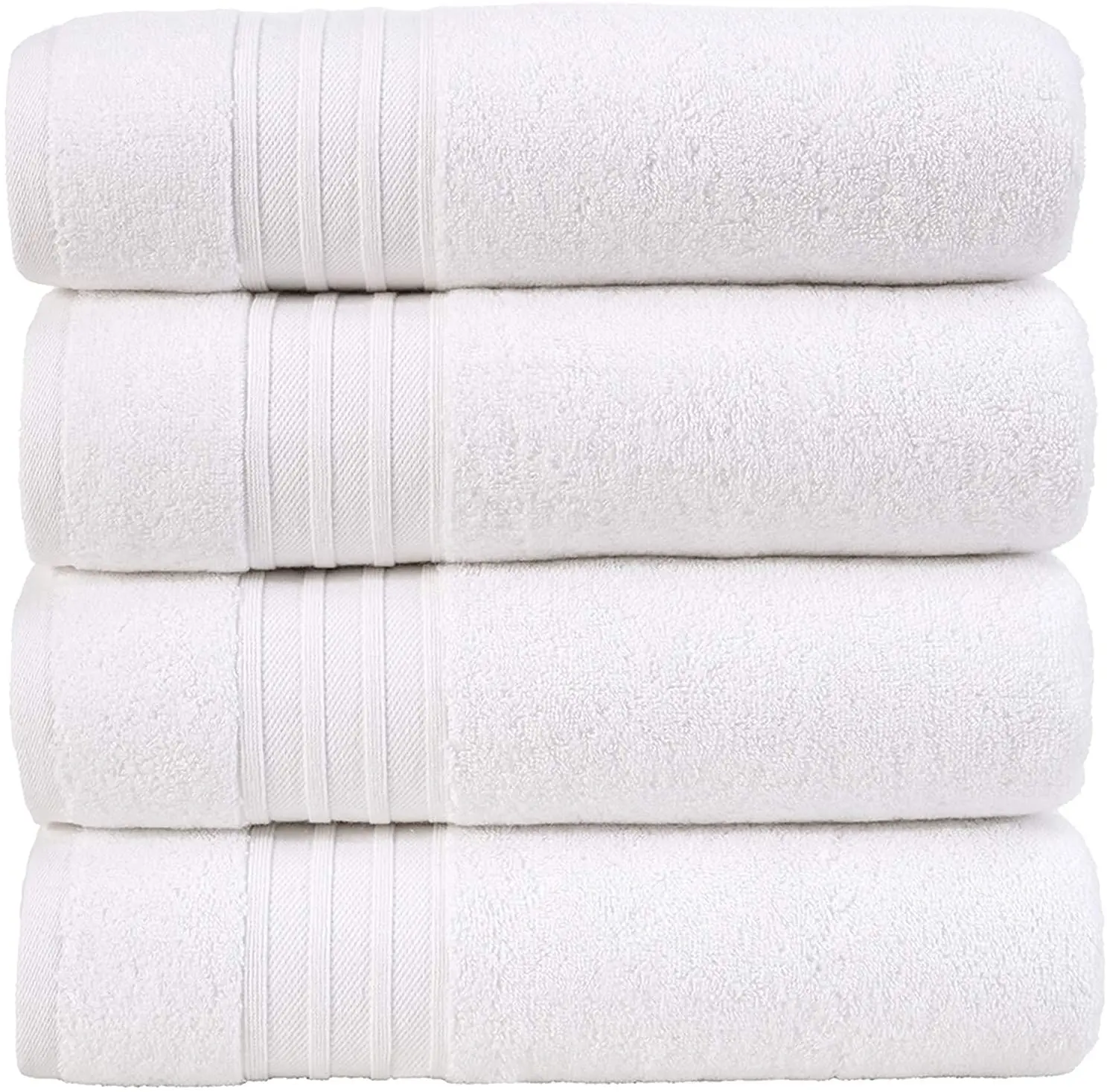 100% Ring Spun Combed Cotton Quick Dry Highly Absorbent Soft Feel Bath Towels Perfect For Daily Use