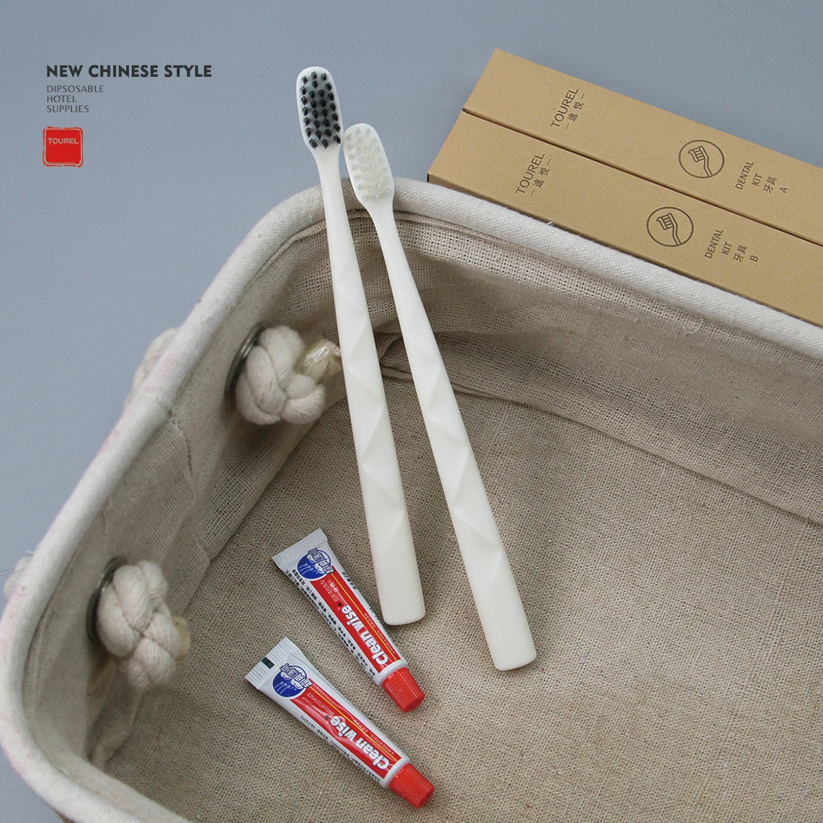Kit de produits de toilette pour hôtel 5 étoiles de luxe, biodégradable, écologique, norme mondiale de recyclage, ensemble d'articles de salle de bain naturels pour hôtel