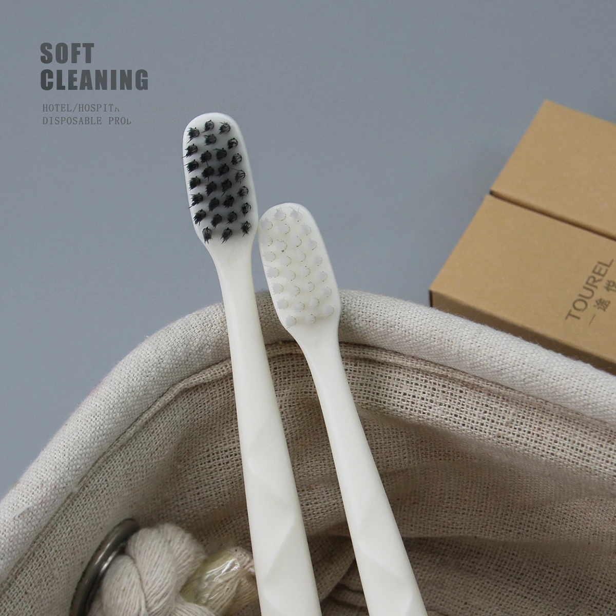 Kit de produits de toilette pour hôtel 5 étoiles de luxe, biodégradable, écologique, norme mondiale de recyclage, ensemble d'articles de salle de bain naturels pour hôtel