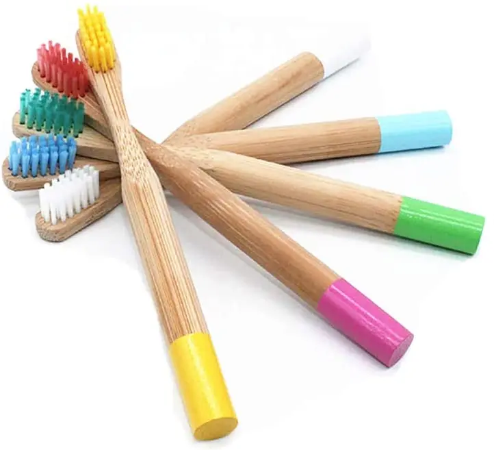 Ensemble brosse à dents en bambou avec étui, nouveaux produits de Chine 2024