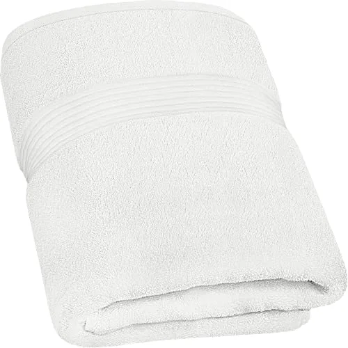 Wholesale Luxury 100% Cotton Hotel Spa Bath Towel Quick-dry And Disposable With Solid Color White