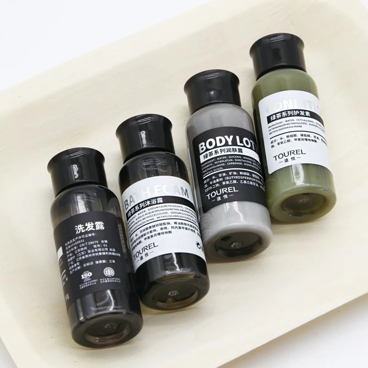 Luxury High Quality Cheap Private Label Portable Disposable Biodegradable Mini Size Toiletry Star Hotel Guest Hair Shampoo 30ml