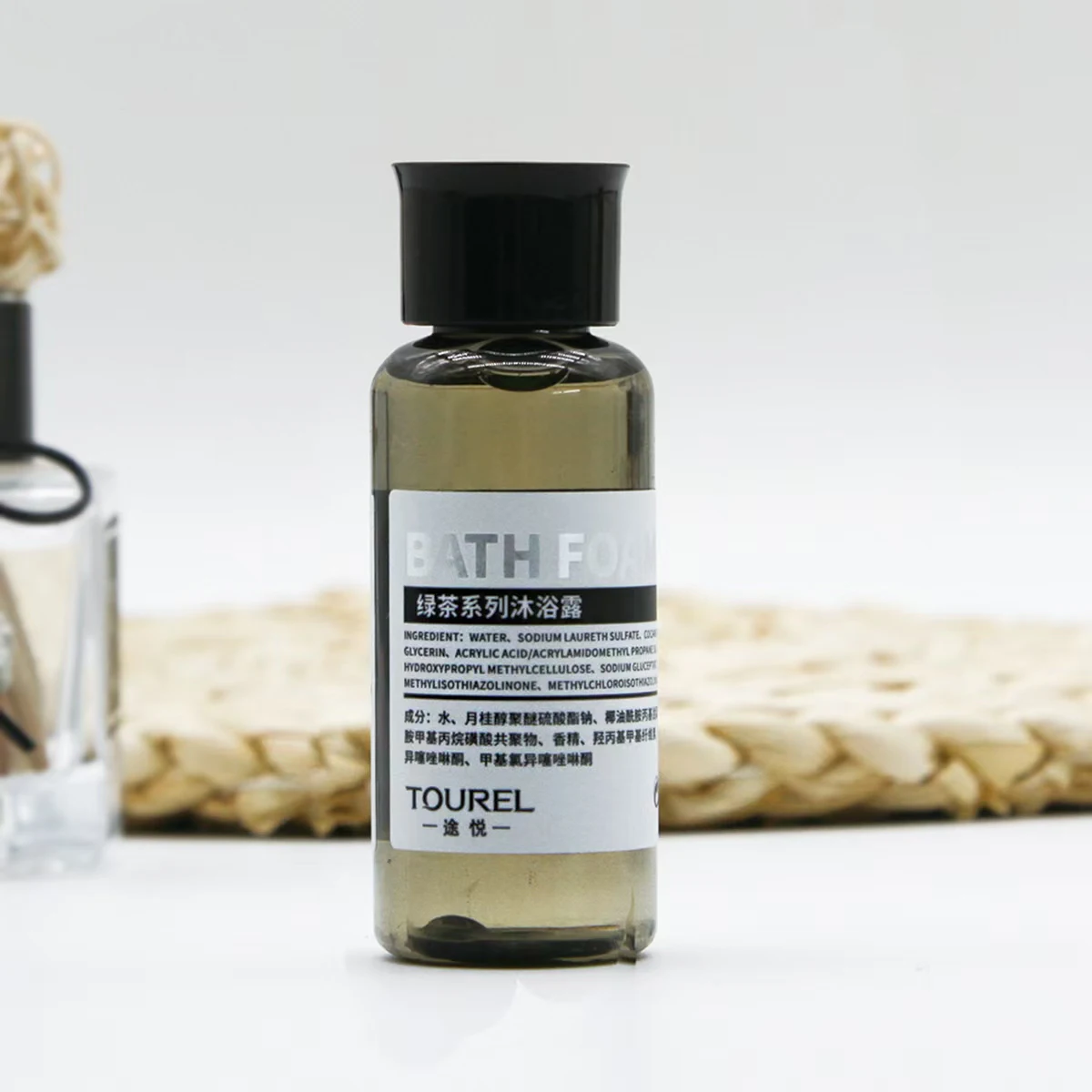 Luxury High Quality Cheap Private Label Portable Disposable Biodegradable Mini Size Toiletry Star Hotel Guest Hair Shampoo 30ml