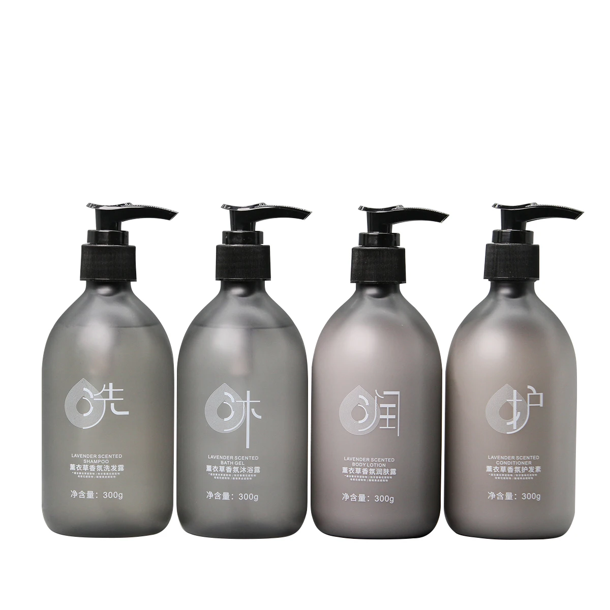 Luxury 300ml Shampoo Hotel Amenities Set Restaurant And Hotel Bathroom Luxury Supply Sets