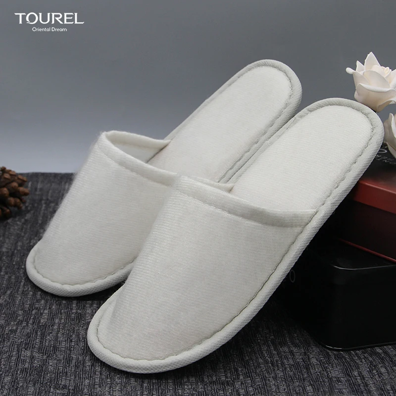 Wholesale Hotel Spa Slippers Nap Cloth Indoor And Outdoor Premium Amenities