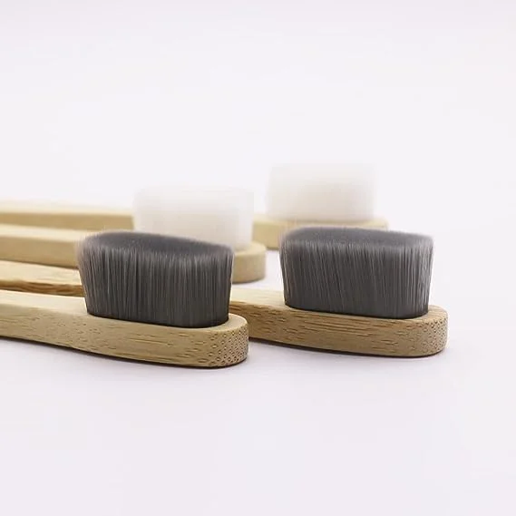 Eco-friendly Custom 10000 Natural Bristle Micro Fiber Toothbrush Ultra Soft Bamboo Micro Nano Toothbrush Disposable For Home Use
