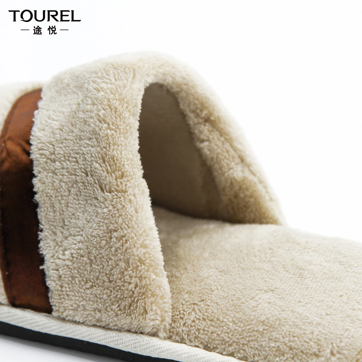 Wholesale Premium Eco Biodegradable Cotton Coral Fleece Unisex Disposable Hotel Spa Slippers Custom Logo Luxury Velvet Soft