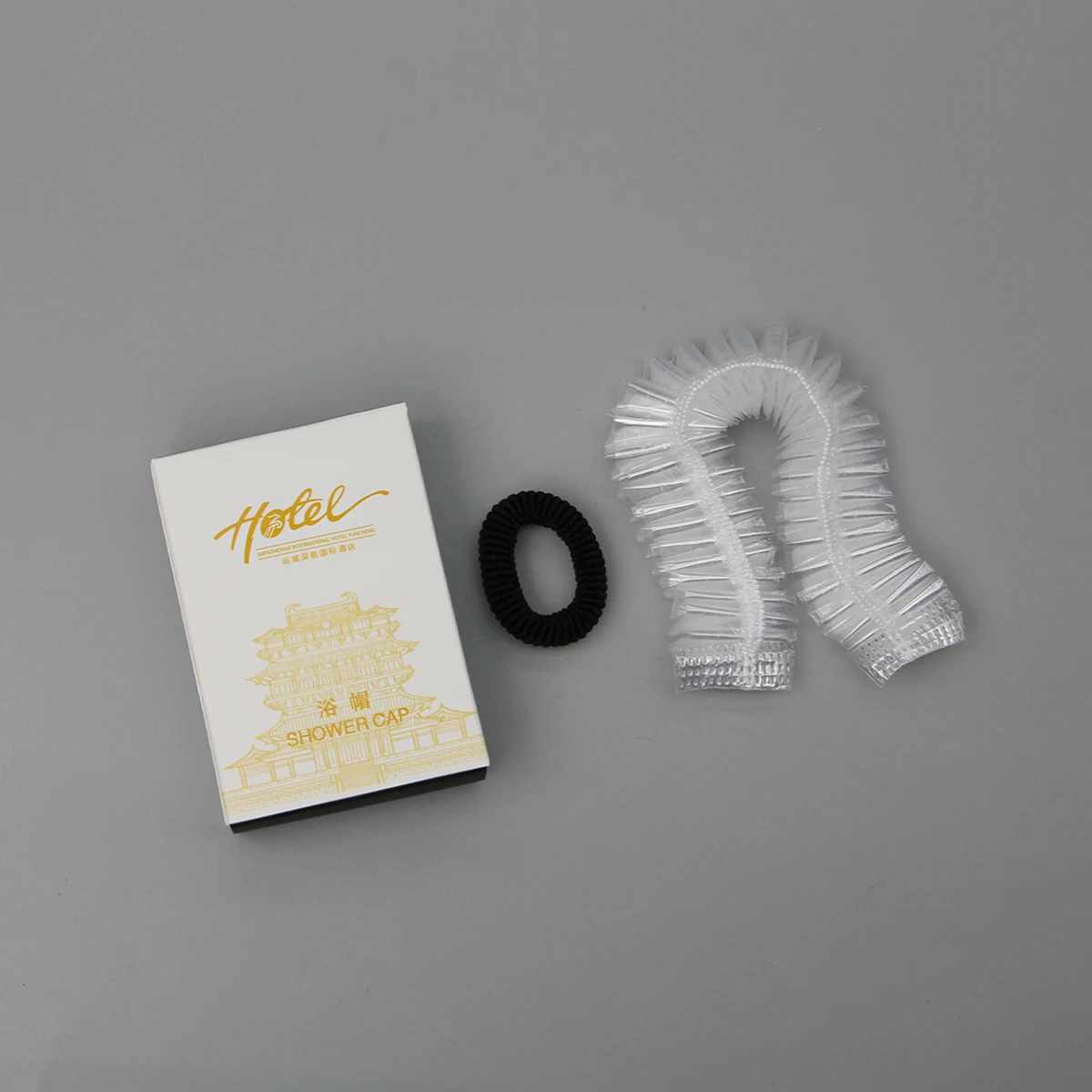 Custom Disposable Waterproof Pe Plastic Shower Cap For Adults For Salon And Hotel Spa Hair Care-direct From Factory