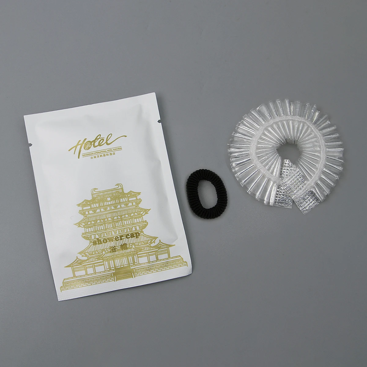 Custom Disposable Waterproof Pe Plastic Shower Cap For Adults For Salon And Hotel Spa Hair Care-direct From Factory