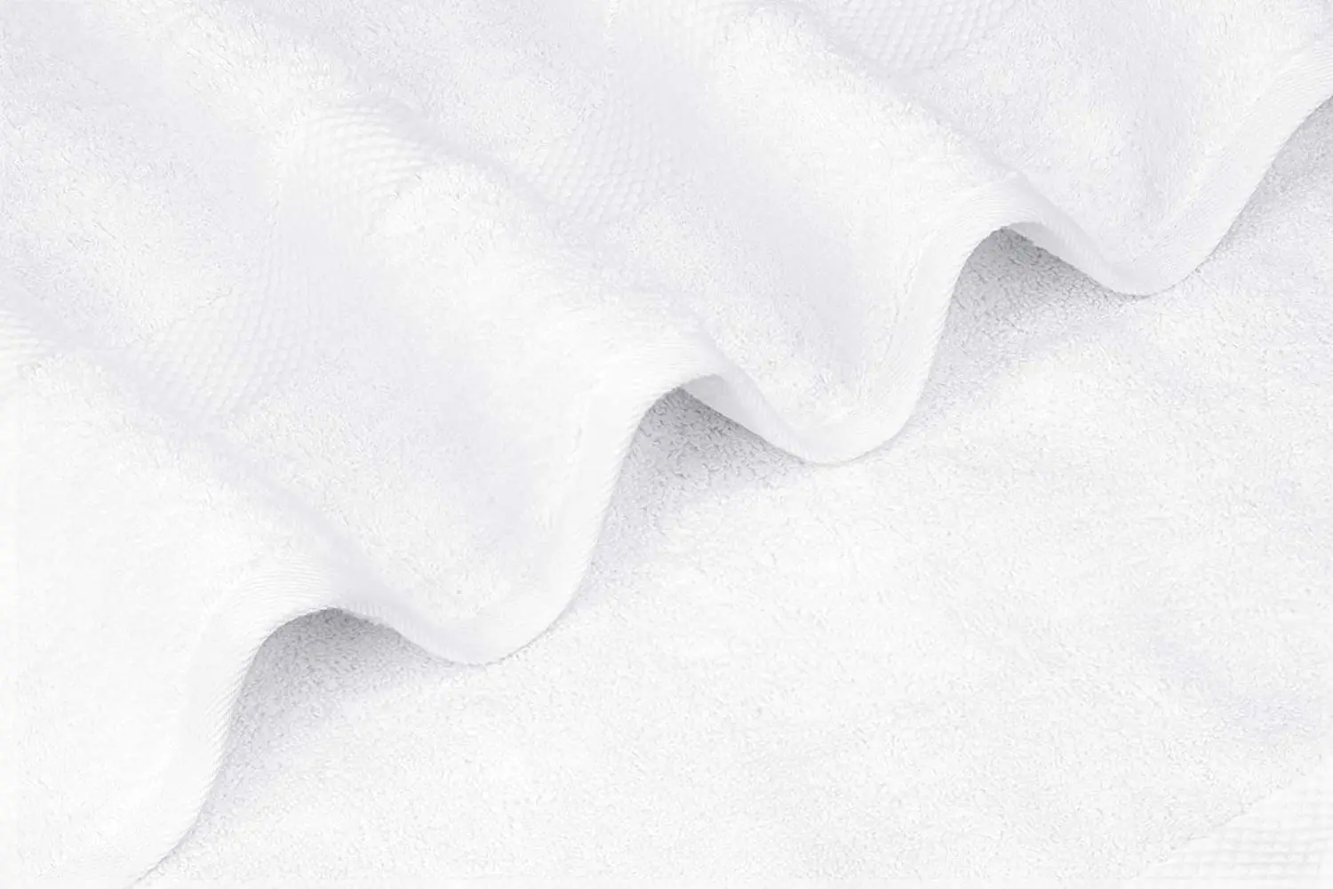 Luxury Brand 5-star Hotel Grade Quick-dry Bath Towel Set 100% White Cotton Knitted Disposable Solid Color Neutral Hotel Bath