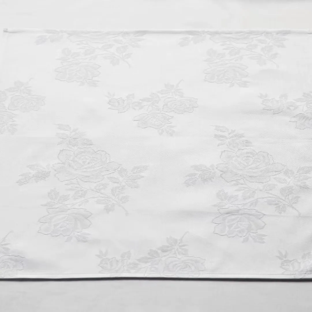 Custom Logo Jacquard Folding White Cotton Hotel Napkin Cloth Soft Absorbent Colored Disposable Dinner Napkins Luxury Restaurant