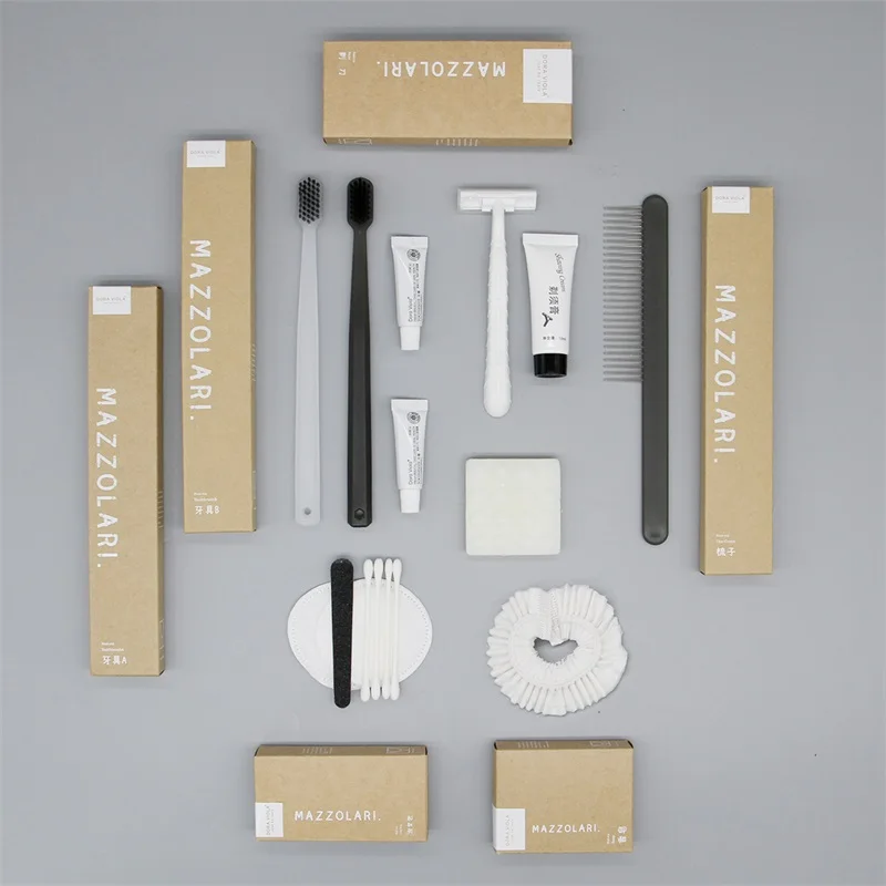 Art&iacute;culos de Hotel M&aacute;s Vendidos Amenidades Desechables Amenidades Personalizadas para Hotel Set de Amenidades de Ba&ntilde;o para Hotel de 5 Estrellas