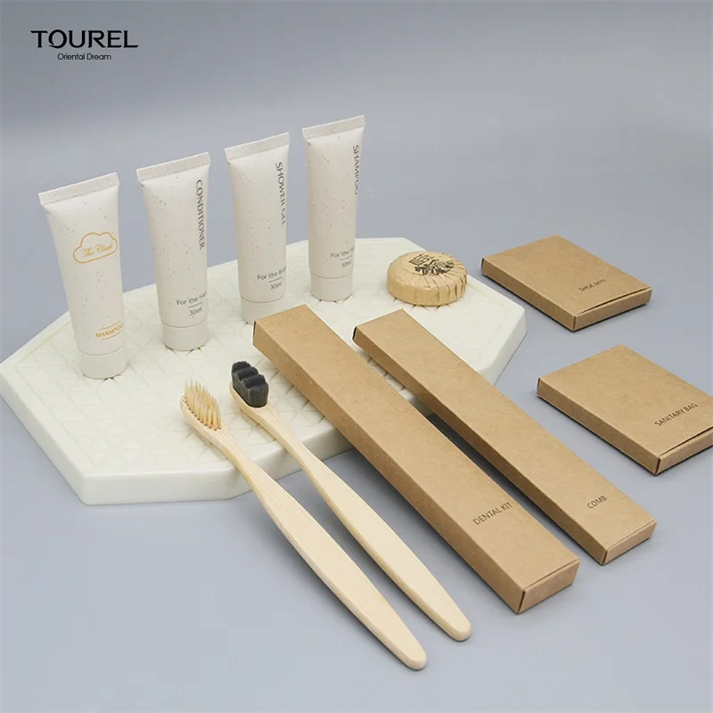 Eco Friendly Hotel Amenities Shampoo And Shower Gel Bamboo Hotel Amenities