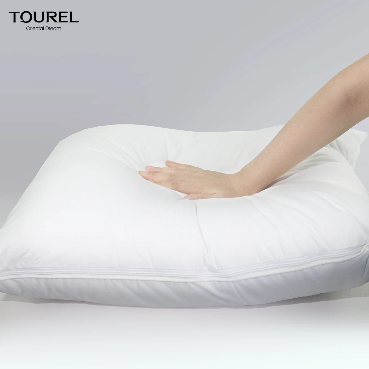 Factory Price Modern Solid Hotel Quality Pure Cotton Soft Breathable Neck Support Adjustable Height Bed Pillow Core