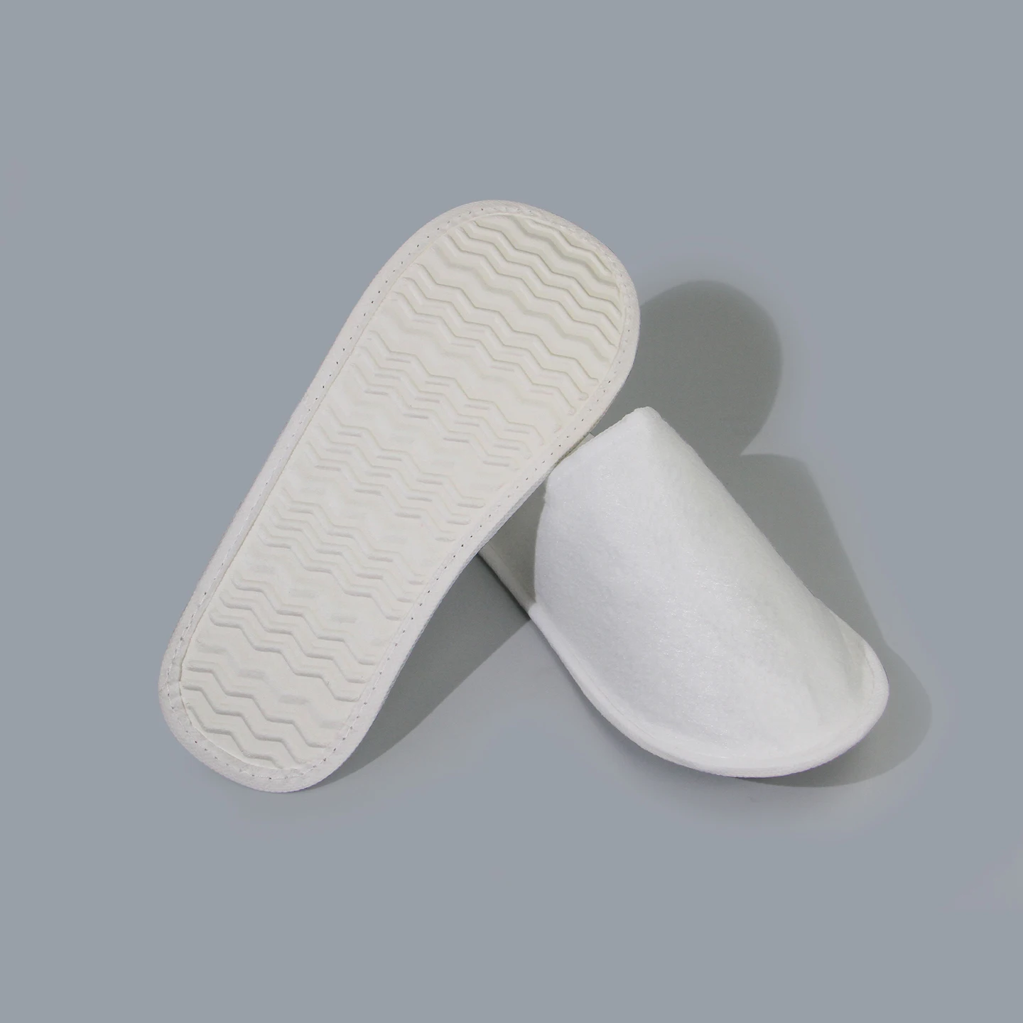 Chaussons jetables de luxe à semelles en pulpe de canne à sucre, écologiques, biodégradables, recyclables, articles de spa et de voyage, logo personnalisé