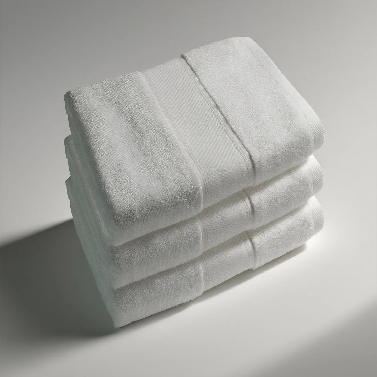 Juego de toallas de baño de lujo para hotel spa de 5 estrellas, color blanco liso, con logotipo personalizado, 100% algodón, súper suave, absorbente, ecológico y de secado rápido