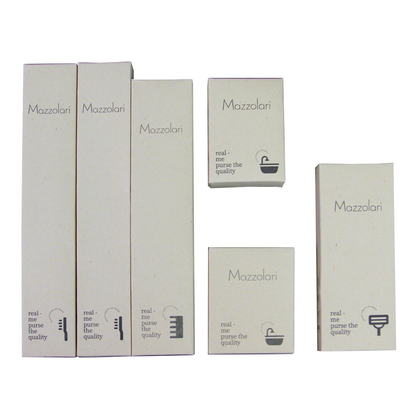 High-class Customized Design Eco-friendly Biodegradable Sugarcane Fiber Paper Box Amenities Set For Hotel Guest Room