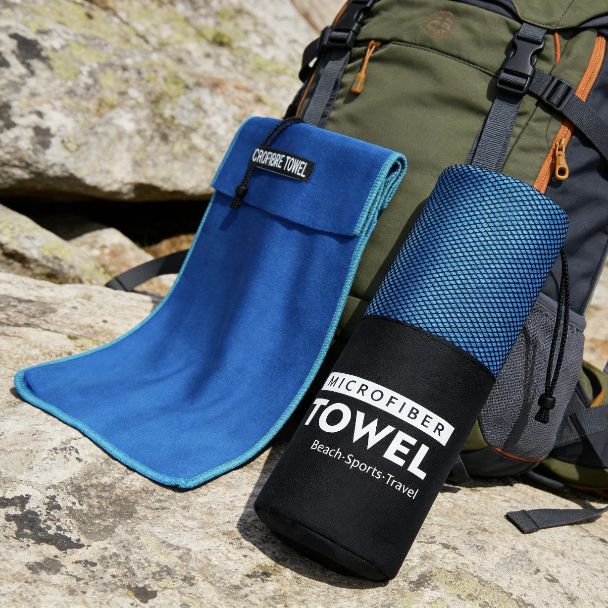 Ultra Absorbent Fast Drying Microfiber Towel Lightweight Compact Sweat Towel Ideal For Gym Travel Camping Outdoor Sports