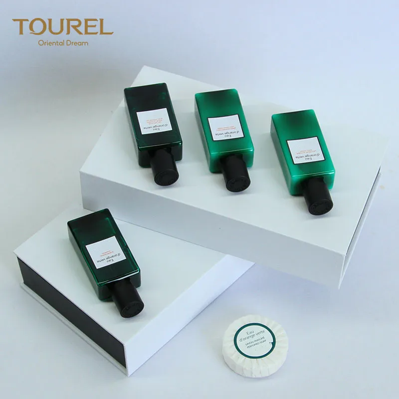 Fournitures hôtelières en gros, ensemble d'articles de toilette pour chambre d'hôtel, liste d'accessoires hôteliers à prix compétitifs